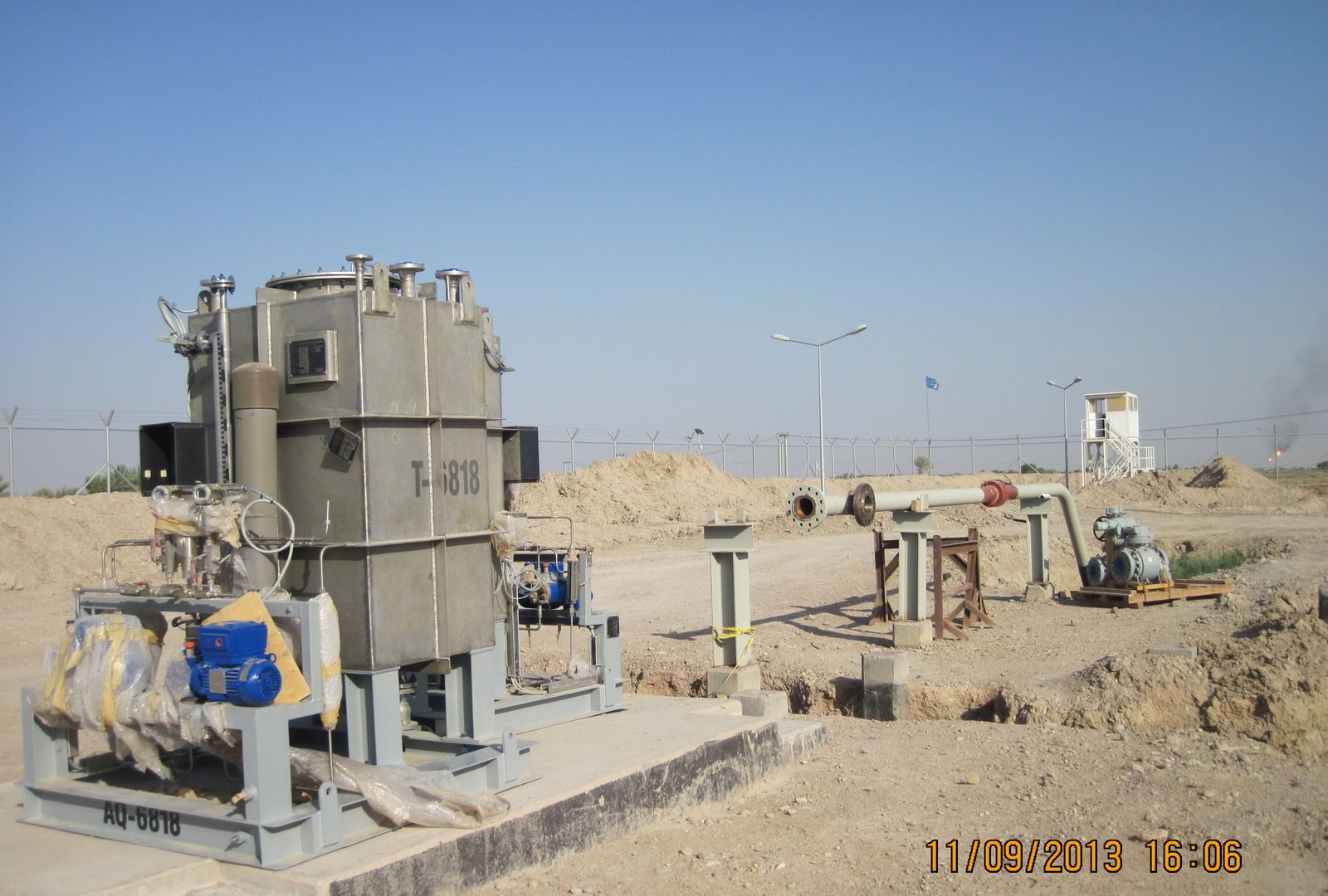 EPCC of Oil Gathering Facilities (4 Units) — Garraf Field
